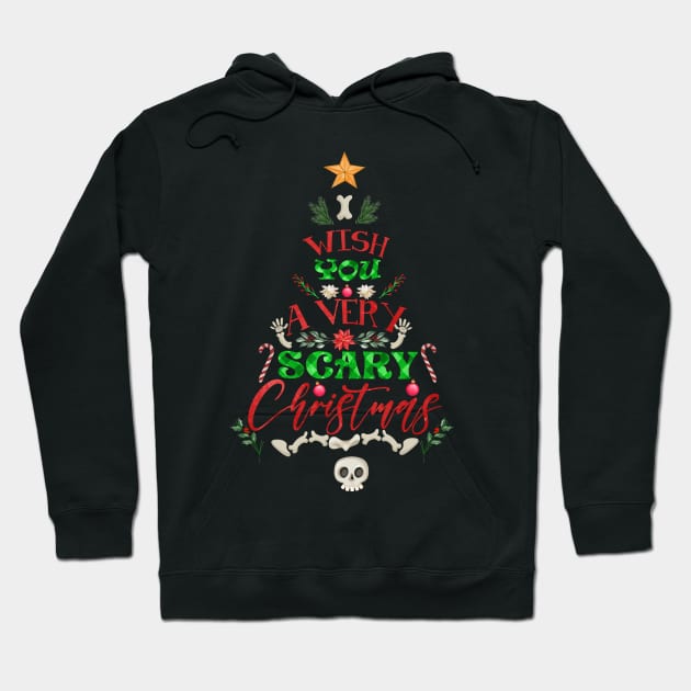 i wish you a very scary christmas Hoodie by SantinoTaylor